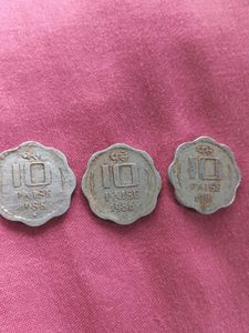 Vintage Indian Coins - Pair