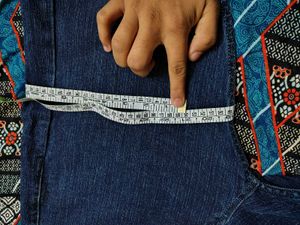 Dark Blue Denim Jeans