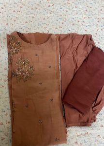 embellished kurta set