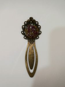 Vintage Resin Bookmark