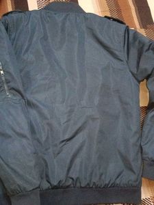 dark blue colour winter jacket