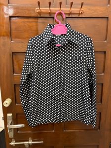Polka Dot Long Sleeve Shirt