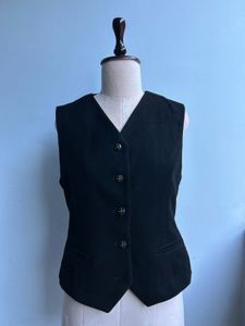 Classic Black Vest
