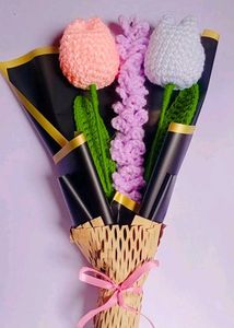 Crochet Flower Bouquet