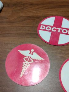 Vintage Doctor Stickers
