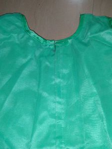 A Powder Blue Coloured Gown