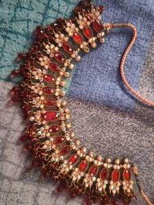 Red Stone Jewelry Set
