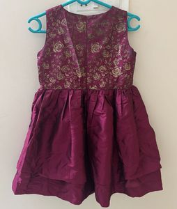 Magenta Frock