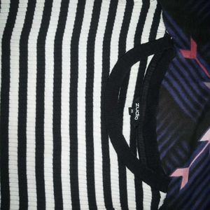 Striped Bodycon Mini Dress