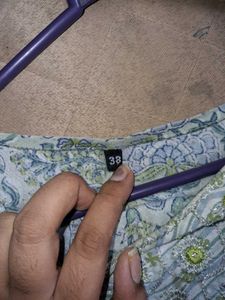 Floral Print Kurta