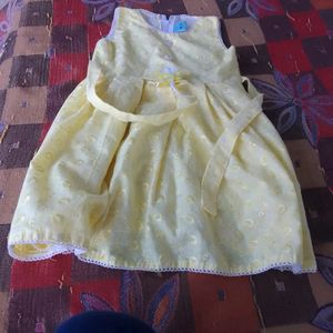 Yellow Sleeveless Dress