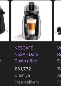 Dolce Gusto Coffe Machine