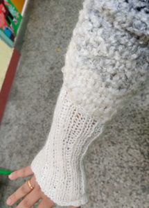 Black And White Sweater