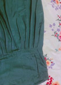 Green Paisley Embroidered Tunic