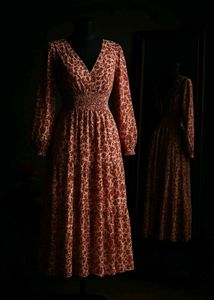 Vintage Bloom Smocked Floral🍒🕯️