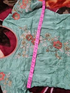 Embroidered Salwar Plazoo