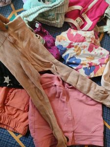 Used Mix Clothes For Baby Girl        NO Return