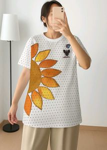 Hand Painted Tshirts Sunflower Graphic Tee