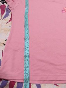Cute Pink Cotton T-Shirt – Soft, Stylish &amp; Comfy
