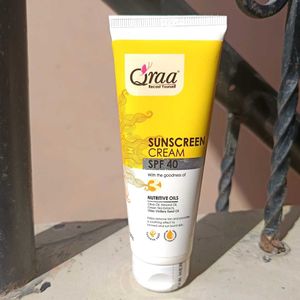 SUNSCREEN CREAM SPF 40