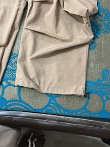 Beige Cargo Pants