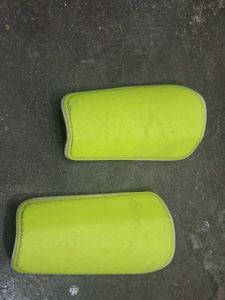 Green Shin Guards