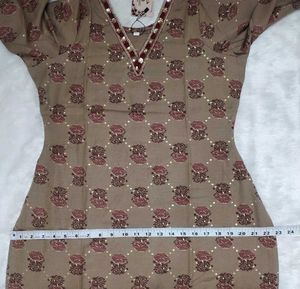 Rose Print Kurta Set