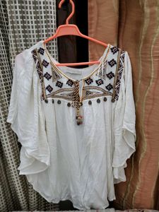 Casual Cape Top