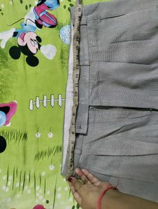 Mens Light Grey Formal Pants