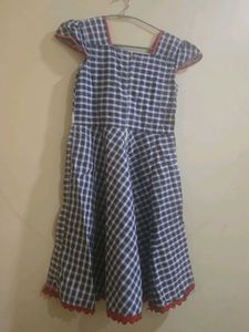 Girls&#39; Checkered Dress