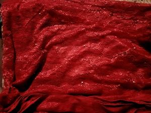 Stylish Red Saree