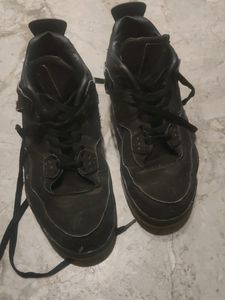 Black High Top Shoes