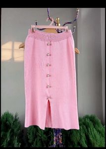 Korean midi skirt