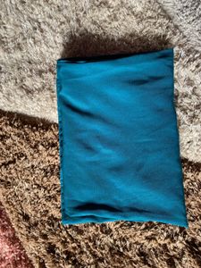 Teal Cold Shoulder Dress