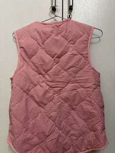 Pink Quilted Vest