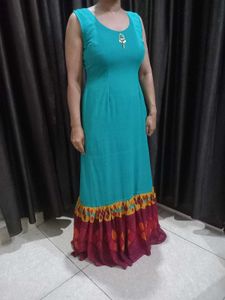 2 In1 Dress(saree +gown)