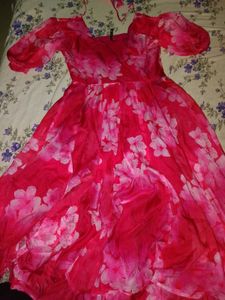 Floral Pink Gown