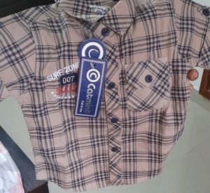 Shirt And Shorts Set For 2 Yrs Boys