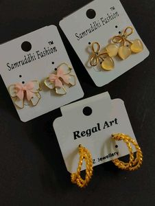 Combo of 3 Earrings 🎀✨