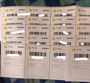 Shipping Lable Pack Of 6