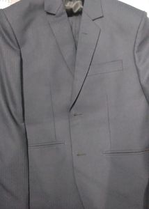 Black Colour Blue shade Coat Pant Suit