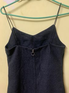 Winter Dark Grey Mini Dress