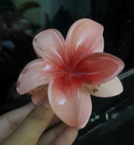Pink Pearl Hair Bow