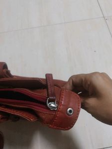 Maroon Purse