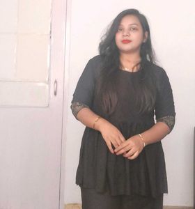 Black Cotton Top
