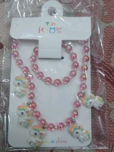 Unicorn Necklace &amp; Bracelet Set