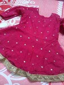 Lehanga With Peplum Frock Choli