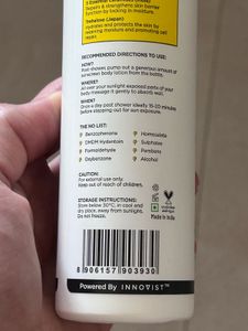 Sunscoop sunscreen, body lotion