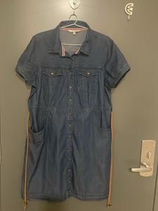 Denim Shirt Dress