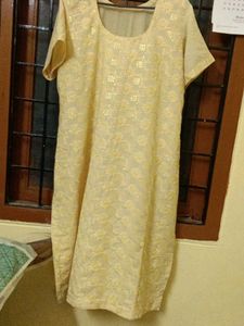 Floral Embroidered Kurti